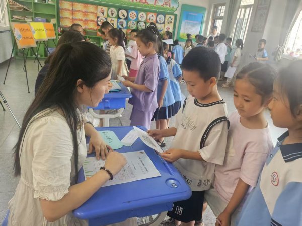 君盈配资 济源：济水南街学校举行低年级素养测评